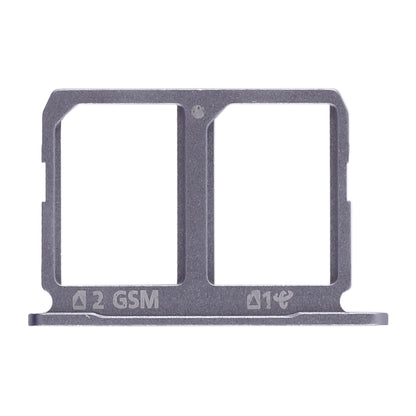 For Galaxy S6 2 SIM Card Tray (Grey)