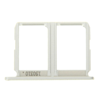 For Galaxy S6 2 SIM Card Tray (Silver)