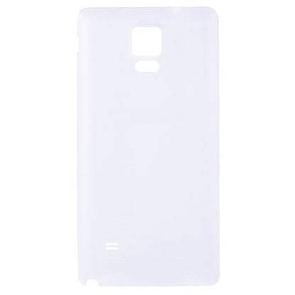 For Galaxy Note 4 / N910 Battery Back Cover  (White)