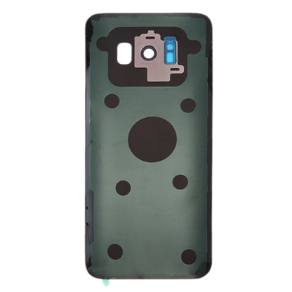 For Galaxy S8 / G950 Battery Back Cover with Camera Lens Cover & Adhesive (Gold)