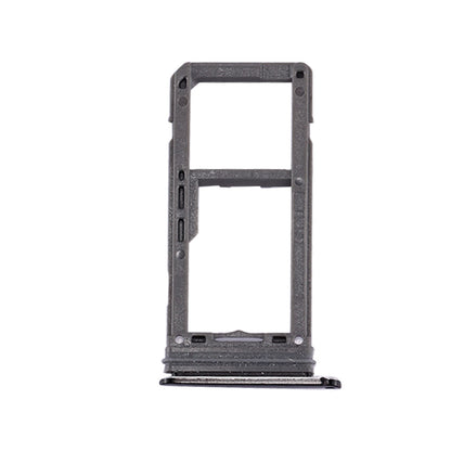 For Galaxy S8 SIM Card Tray + Micro SD Tray (Black)