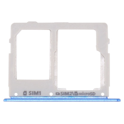 For Galaxy C7 Pro / C7010 & C5 Pro / C5010 SIM Card Tray + SIM / Micro SD Card Tray (Blue)