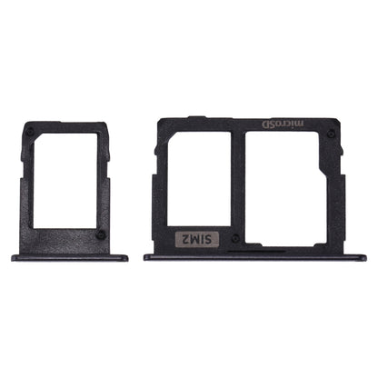 SIM Card Tray + Micro SD Card Tray for Galaxy J3 (2017) Single SIM / J330 & J5 (2017) Single SIM / J530 & J7 (2017) Single SIM / J730 (Black)