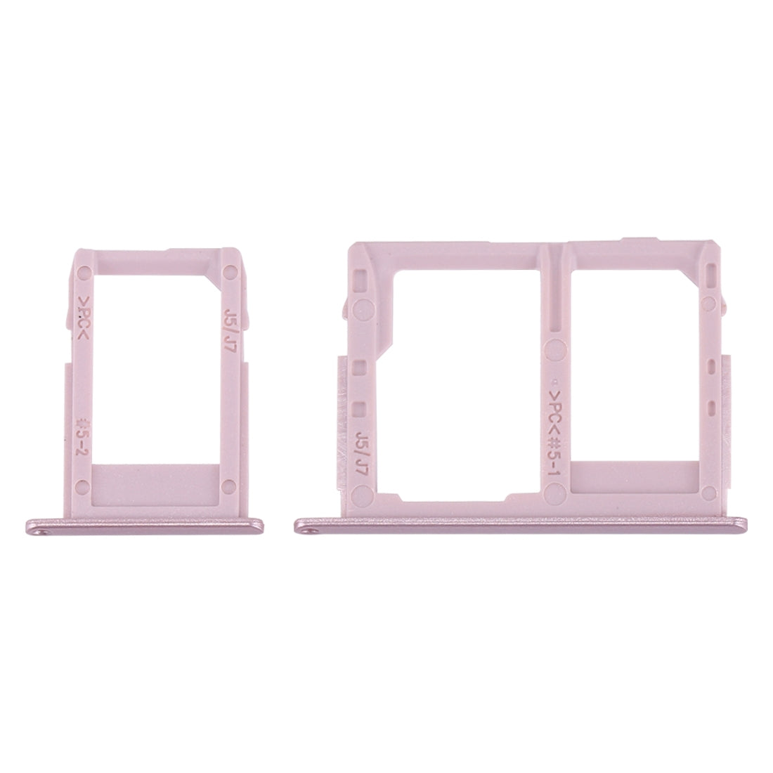 SIM Card Tray + Micro SD Card Tray for Galaxy J3 (2017) Single SIM / J330 & J5 (2017) Single SIM / J530 & J7 (2017) Single SIM / J730 (Rose Gold)