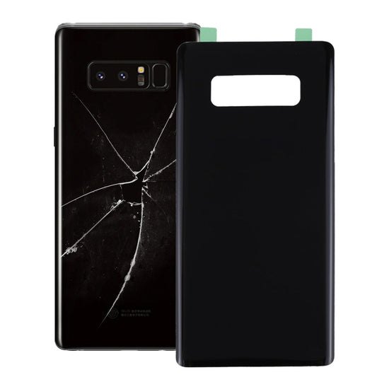 For Galaxy Note 8 Battery Back Cover with Adhesive (Black)