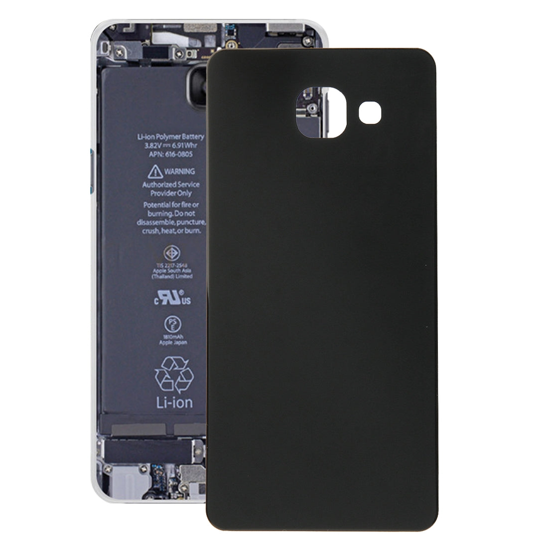 For Galaxy A5(2016) / A510 Battery Back Cover  (Black)