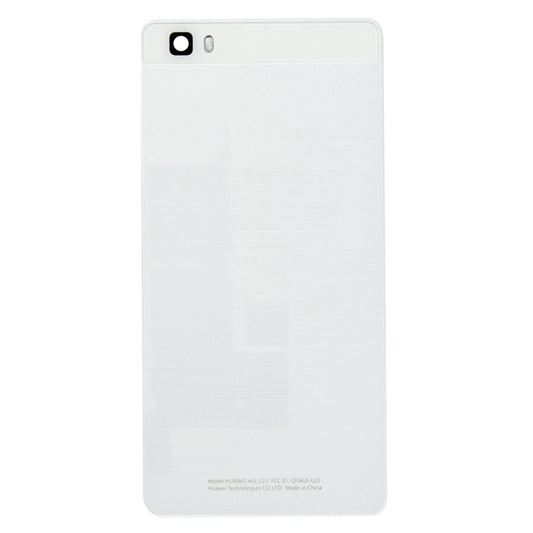 For Huawei P8 Lite Battery Back Cover(White)