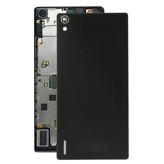 For Huawei Ascend P7 Battery Back Cover(Black)