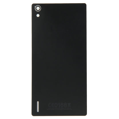 For Huawei Ascend P7 Battery Back Cover(Black)