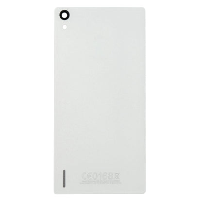 For Huawei Ascend P7 Battery Back Cover(White)