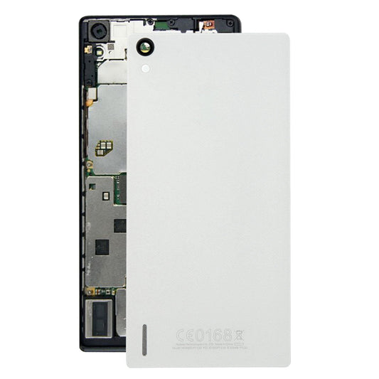 For Huawei Ascend P7 Battery Back Cover(White)