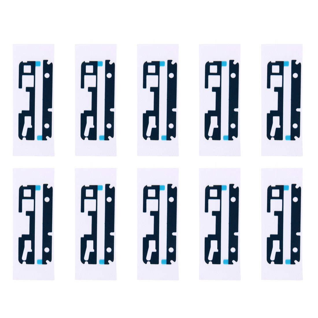 10 PCS for Sony Xperia XA Top & Bottom Front Housing Adhesive