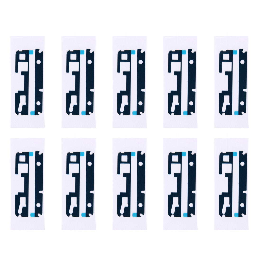 10 PCS for Sony Xperia XA Top & Bottom Front Housing Adhesive