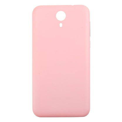 HOMTOM HT3 PRO Battery Back Cover with Side Button(Pink)