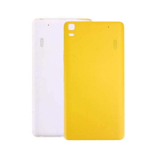 For Lenovo K3 Battery Back Cover(Yellow)