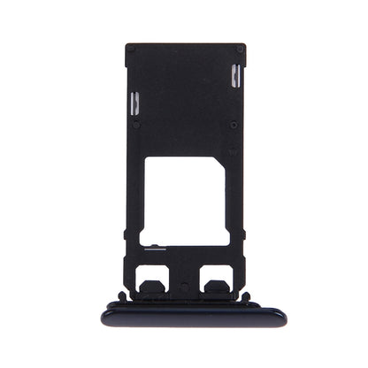 SIM Card Tray + Micro SD Card Tray for Sony Xperia XZ (Single SIM Version)(Dark Blue)