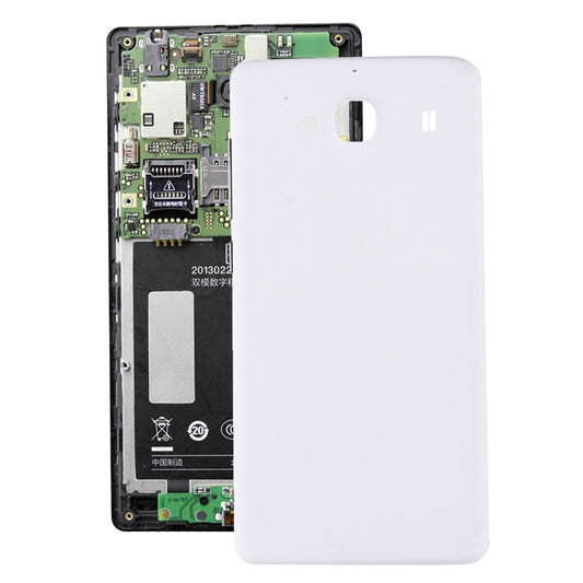 For Xiaomi Redmi 2 Battery Back Cover(White)