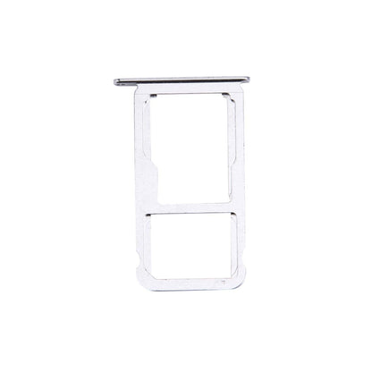 For Huawei P9 Nano SIM + Micro SD / Nano SIM Card Tray(Silver)