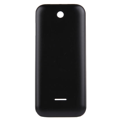 Solid Color Plastic Battery Back Cover for Nokia 225 (Black)