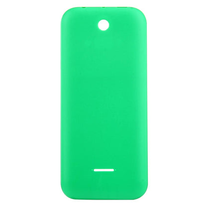 Solid Color Plastic Battery Back Cover for Nokia 225 (Green)