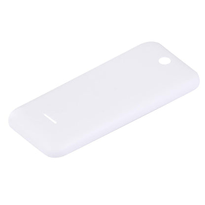 Solid Color Plastic Battery Back Cover for Nokia 225 (White)