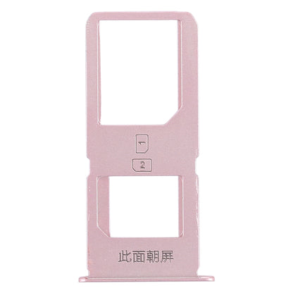 For Vivo X6S Plus 2 x SIM Card Tray (Rose Gold)