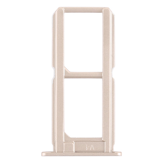 For Vivo X7 2 x SIM Card Tray (Gold)