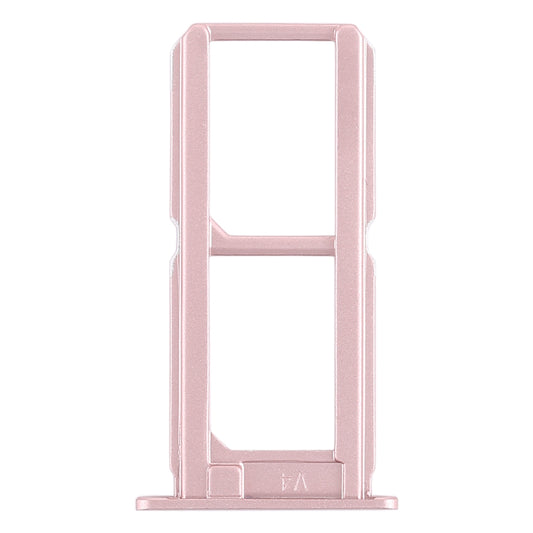 For Vivo X7 2 x SIM Card Tray (Rose Gold)