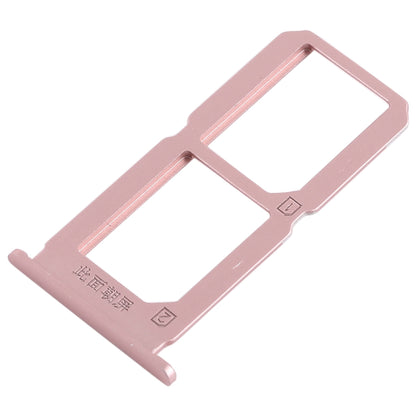 For Vivo X7 2 x SIM Card Tray (Rose Gold)
