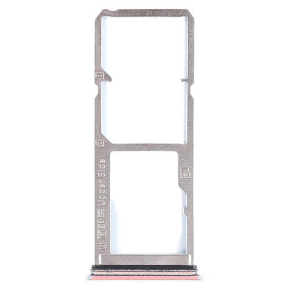 For Vivo Y75 2 x SIM Card Tray + Micro SD Card Tray (Rose Gold)