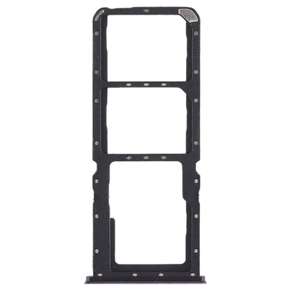 For OPPO A7x / F9 / F9 Pro / Realme 2 Pro 2 x SIM Card Tray + Micro SD Card Tray (Purple)