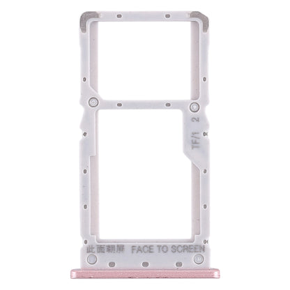 SIM Card Tray + SIM Card Tray / Micro SD Card Tray for Xiaomi Redmi Note 6 Pro (Rose Gold)