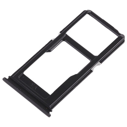 For Vivo X20 Plus SIM Card Tray + SIM Card Tray / Micro SD Card Tray (Black)