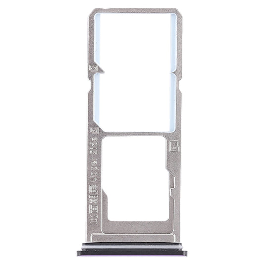 For Vivo Z1 2 x SIM Card Tray + Micro SD Card Tray (Purple)