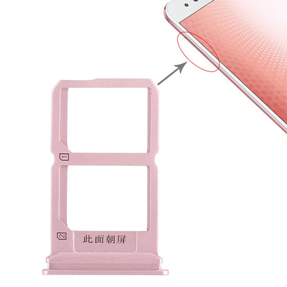 For Vivo X9s Plus 2 x SIM Card Tray (Rose Gold)