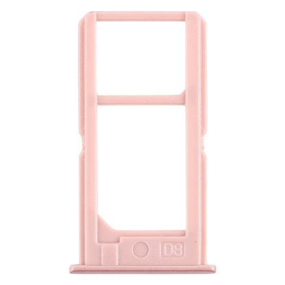 For Vivo Y55 2 x SIM Card Tray (Rose Gold)