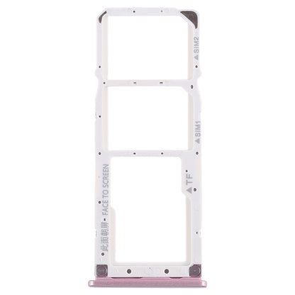2 x SIM Card Tray + Micro SD Card Tray for Xiaomi Redmi 6 Pro(Rose Gold)