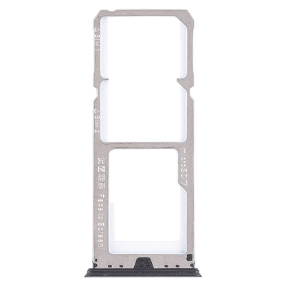 For OPPO A73 / F5 2 x SIM Card Tray + Micro SD Card Tray (Black)