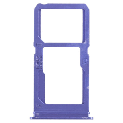 For Vivo X21i SIM Card Tray + SIM Card Tray / Micro SD Card Tray (Blue)