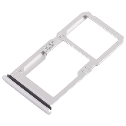 For Vivo X21i SIM Card Tray + SIM Card Tray / Micro SD Card Tray (Silver)