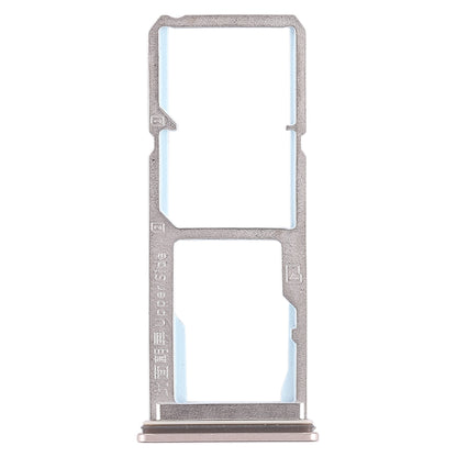 For Vivo Y69 2 x SIM Card Tray + Micro SD Card Tray (Gold)