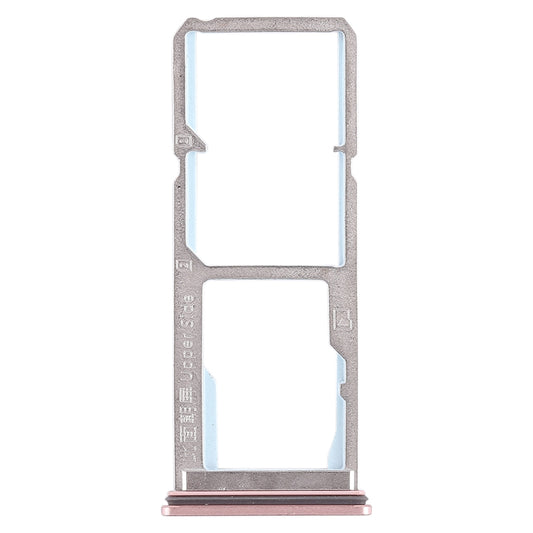 For Vivo Y69 2 x SIM Card Tray + Micro SD Card Tray (Rose Gold)