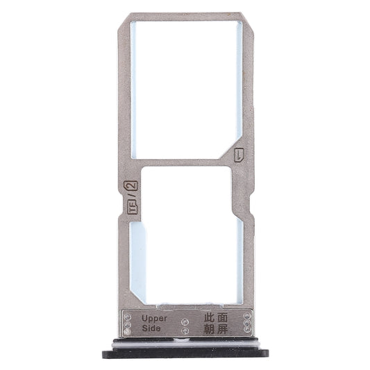 For Vivo Y67 SIM Card Tray + SIM Card Tray / Micro SD Card Tray (Black)