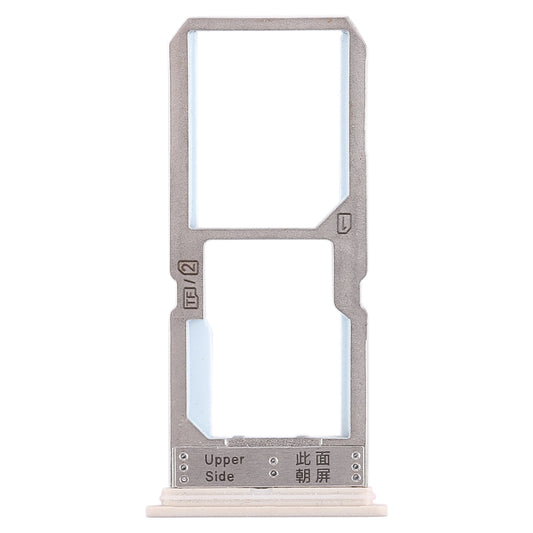 For Vivo Y67 SIM Card Tray + SIM Card Tray / Micro SD Card Tray (Gold)