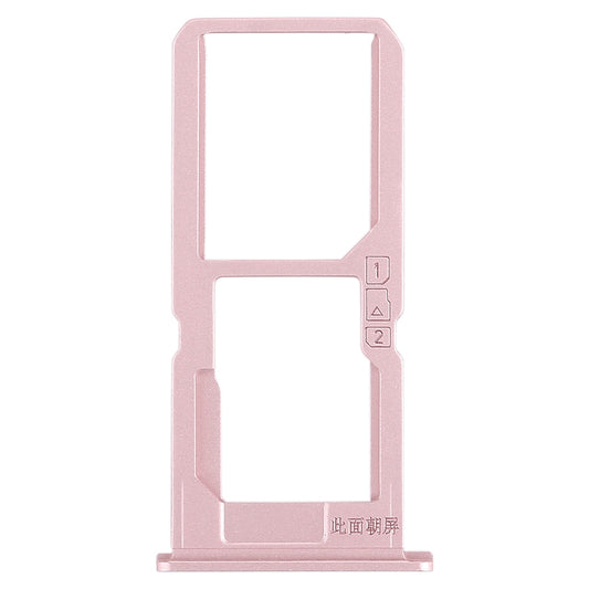 For Vivo V3Max SIM Card Tray + SIM Card Tray / Micro SD Card Tray (Rose Gold)