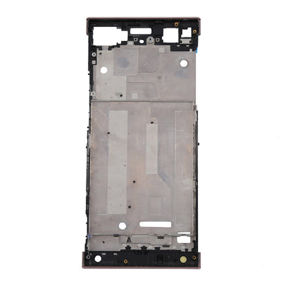 for Sony Xperia XA1 Front Housing LCD Frame Bezel Plate(Rose Gold)