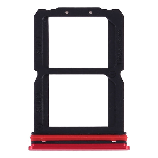 For OnePlus 7 SIM Card Tray + SIM Card Tray (Red)