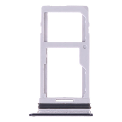 SIM Card Tray + SIM Card Tray / Micro SD Card Tray for LG G7 ThinQ G710 G710EM G710PM G710VMP G710ULM (Black)