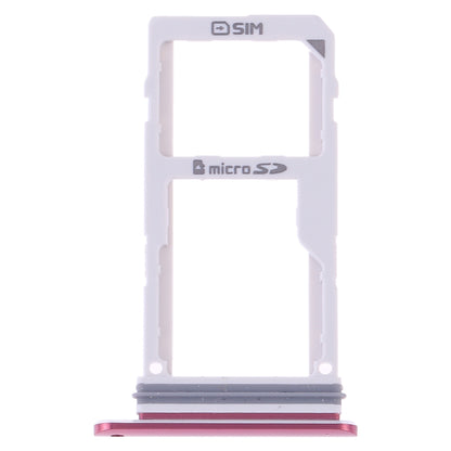 SIM Card Tray + SIM Card Tray / Micro SD Card Tray for LG V30 VS996 LS998U H933 LS998U (Red)