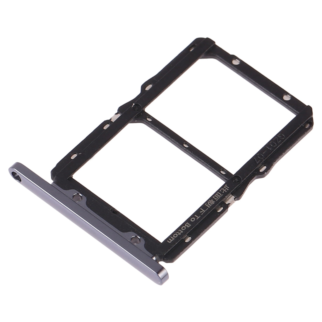 SIM Card Tray + SIM Card Tray for Huawei Honor 20 (Black)